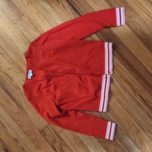 Red sweater bottom pink